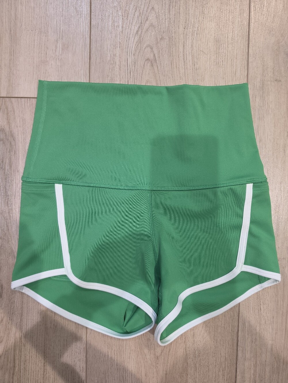 Free People Movement Green High Rise Running Shorts Women's Small